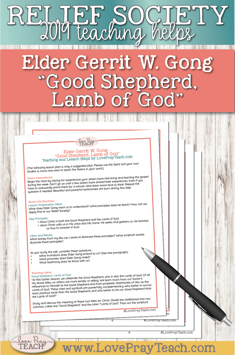 Relief Society General Conference Teaching Helps and Lesson Ideas